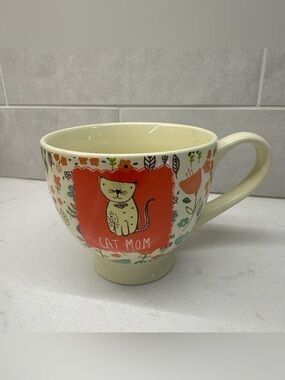 Amylee Weeks cat mom cottagecore mug